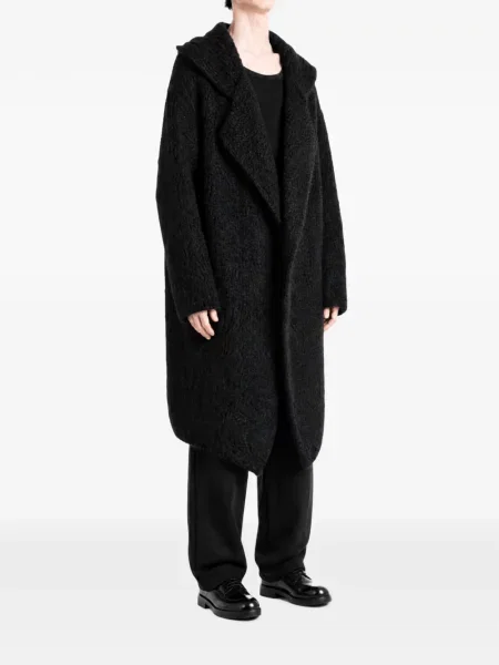 Gulerat cardigan Yohji Yamamoto negru