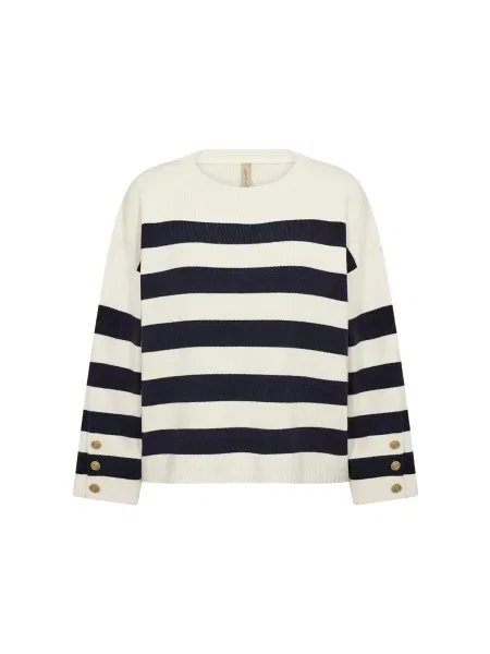 Soyaconcept Pulover SC-KANITA STRIPE 36 bleumarin