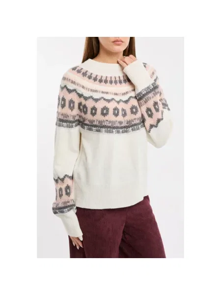 Sweter Marella żakardowy