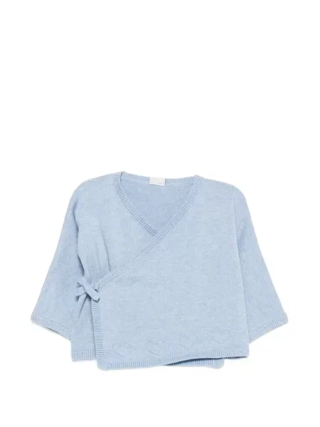 Dětské kardigan Petit Bateau modrý