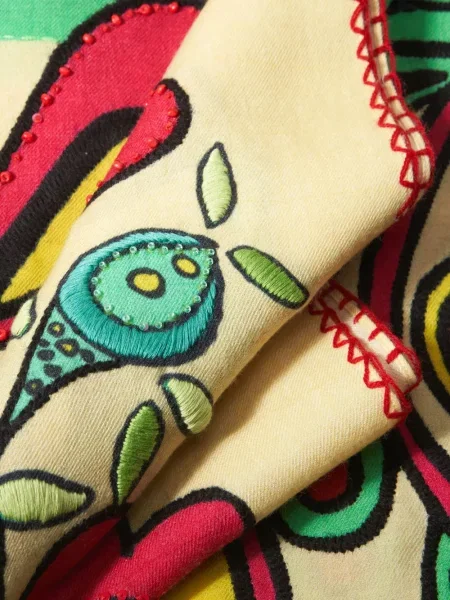 Fular Carolina Herrera cu mărgele