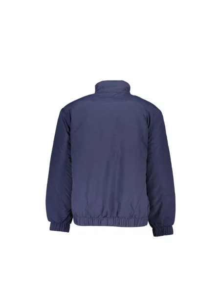 Kurtka Tommy Hilfiger z długim rękawem z logo niebieska