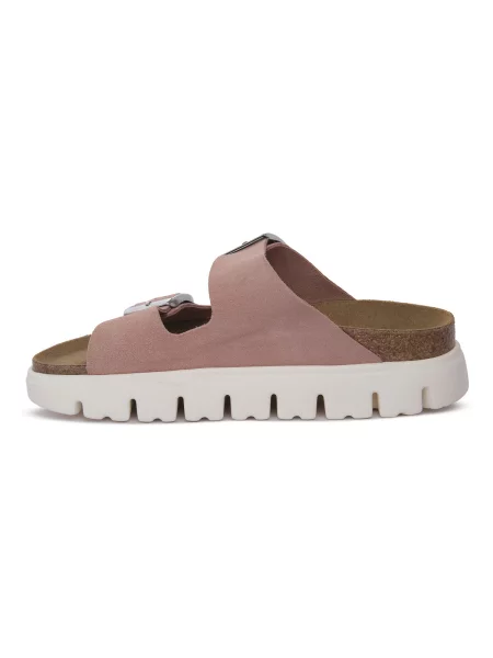 Chunky šľapky Birkenstock béžová