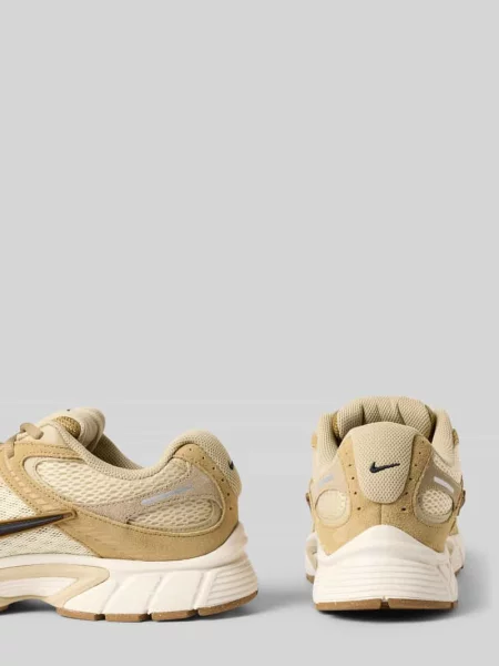 Sneakersy z mieszanki skóry i tkaniny model RNR' Nike beżowe