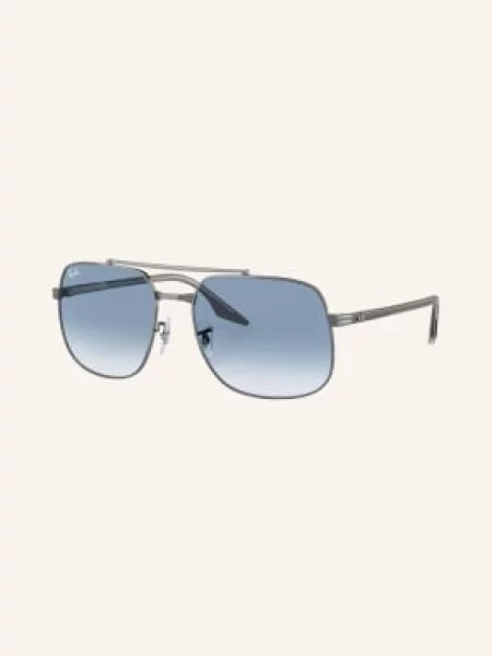 Ray-Ban Okulary Przeciwsłoneczne silber niebieskie