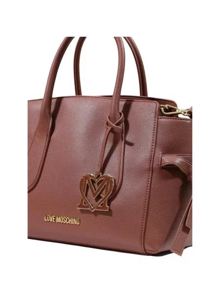 Geantă Love Moschino maro