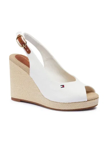 Espadrile Tommy Hilfiger alb