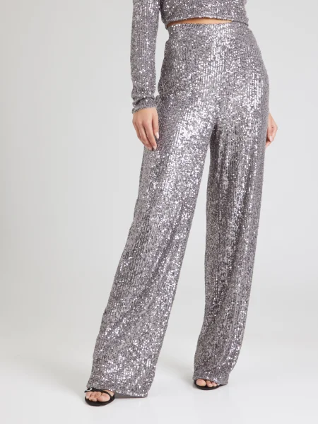 MYLAVIE by Sarah Harrison Pantaloni argintiu