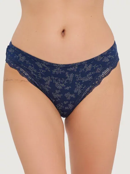 Женские трусики слип сірі