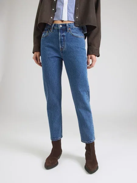 LEVI'S ® Džínsy CROP denim modrá