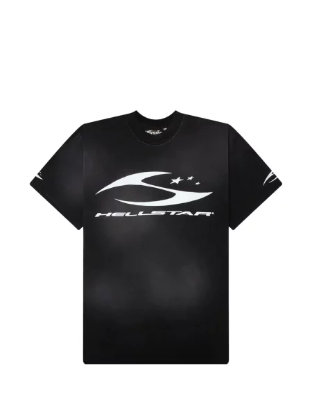 Tricou Hellstar cu imagine negru