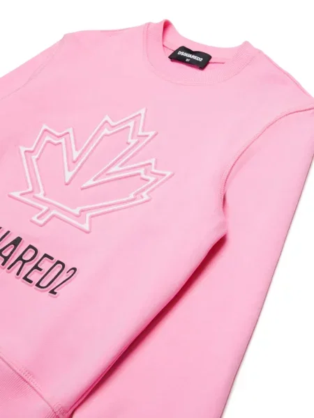 Bluza dziecięca Dsquared2 różowa