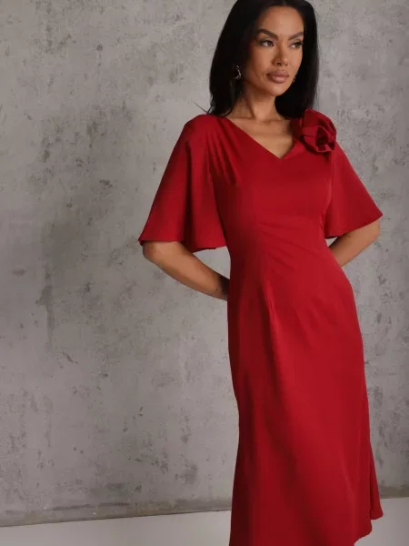 Rochie Themira roșie