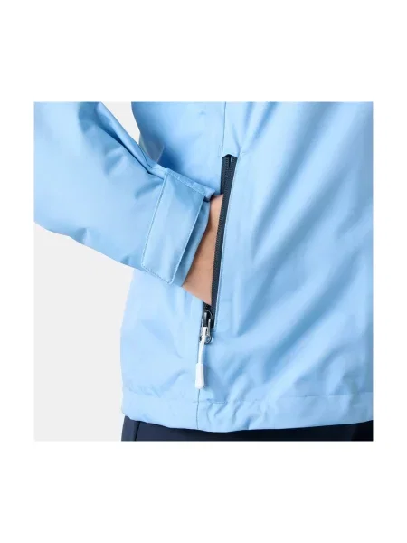Geacă Helly Hansen cu glugă albastru