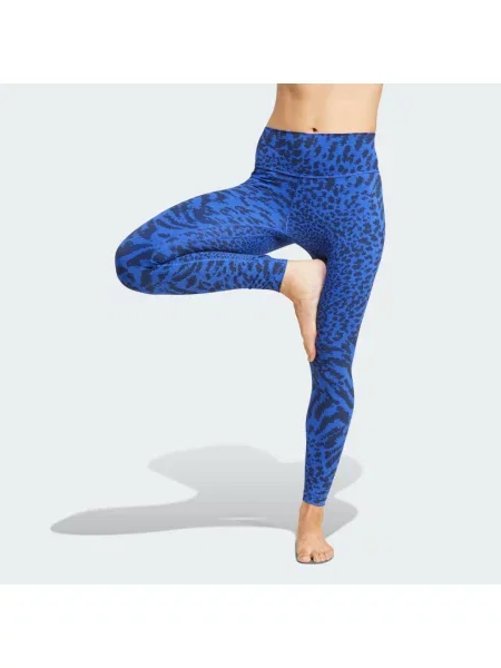 Legginsy All Me Allover Print niebieskie
