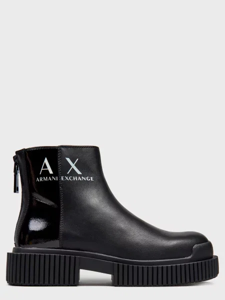 Ботинки Armani Exchange черные