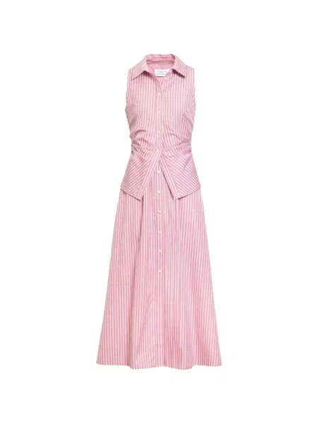 Sukienka midi Tanya Taylor różowa