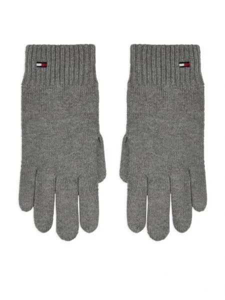 Tommy Hilfiger Mănuși de Damă Essential gri