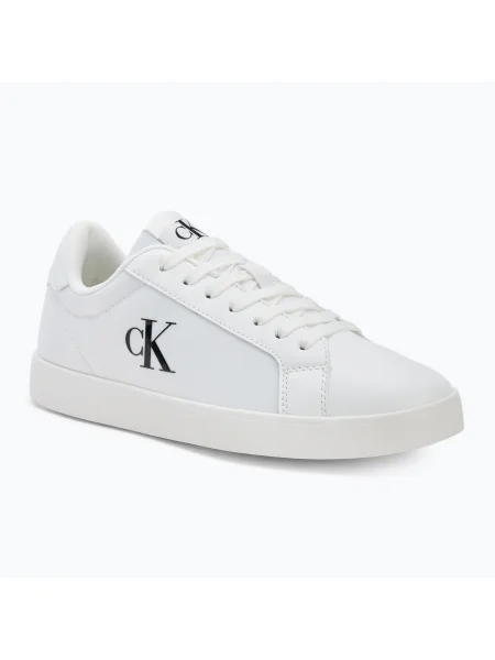 Дамски обувки Calvin Klein 3 Cupsole Laceup PU MG bright white бяло