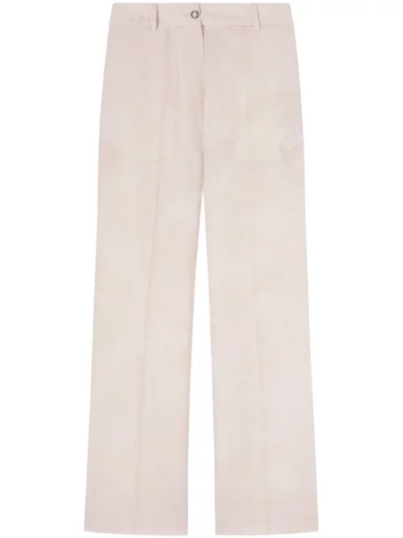 Pantaloni Palm Angels din jacard roz