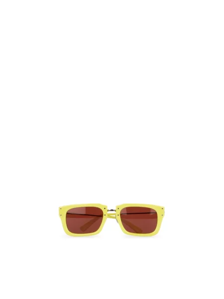 Okulary przeciwsłoneczne Jacquemus żółte