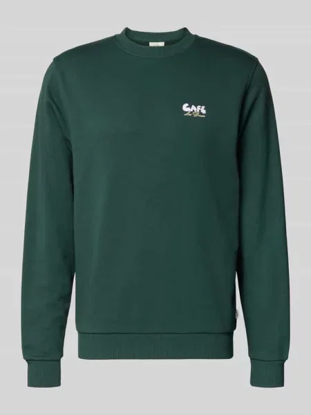 Bluza z detale z logo i okrągły dekolt Les Deux