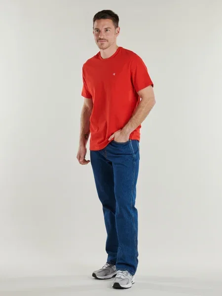 Tricou Calvin Klein Jeans clasic roșu