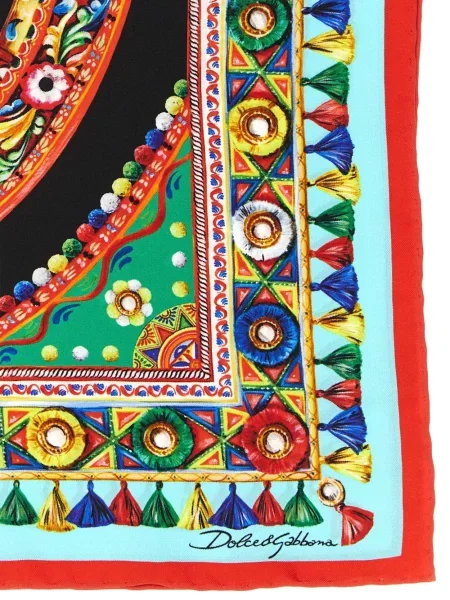 Šál Dolce & Gabbana zelená