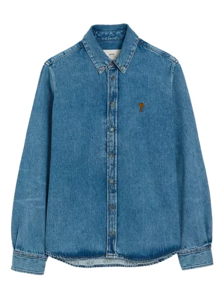 Риза Ami Paris синьо