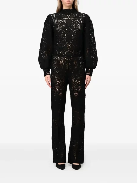 Kombinezon Twinset koronkowy czarny