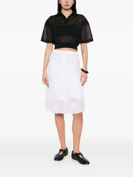 Polo Cfcl prążkowane czarne