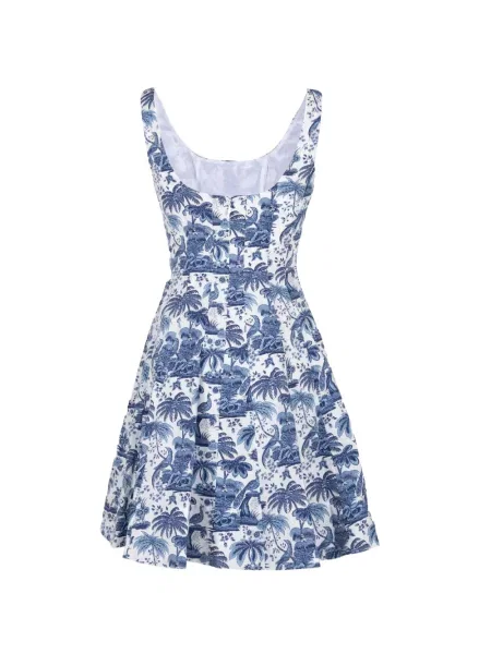 Rochie mini Staud albastru