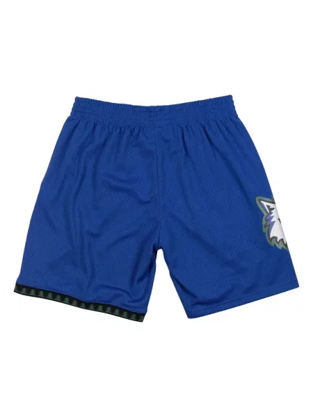 Pantaloni scurți Mitchell & Ness albastru