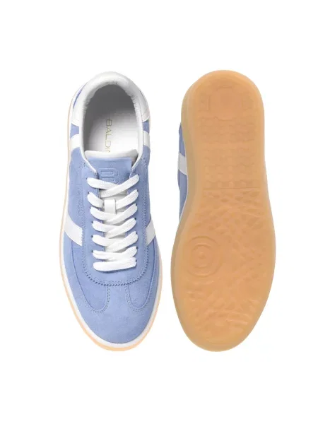 Sneakersy Baldinini zamszowe niebieskie