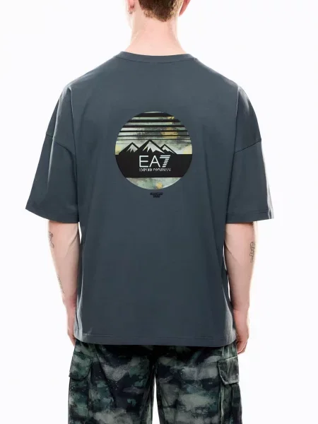 Футболка Ea7 серая