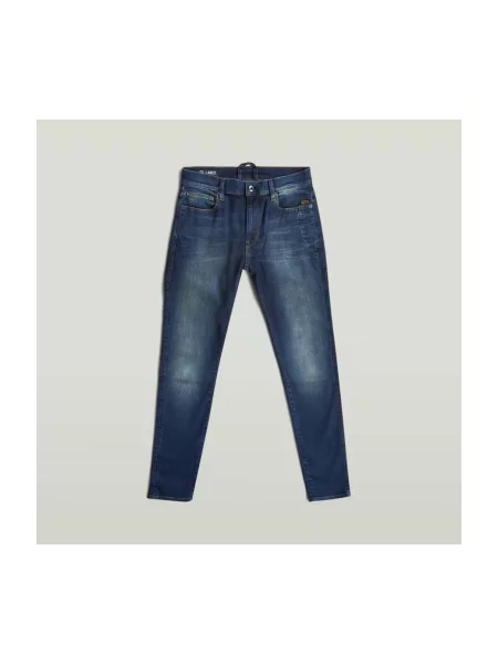 Blugi skinny G-star Raw skinny fit albastru