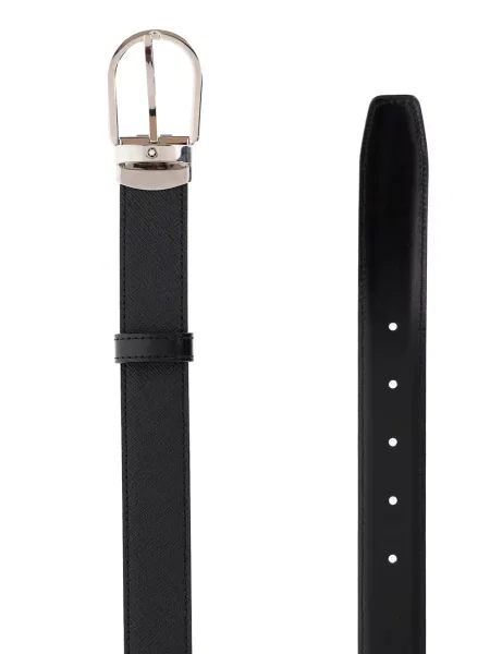 Curea Montblanc din piele negru