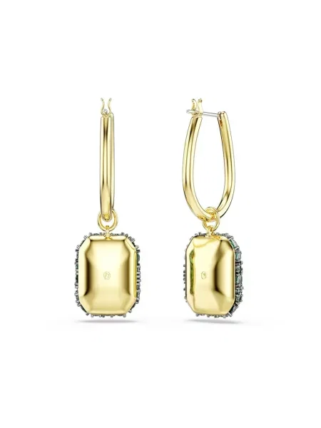 Kolczyki Swarovski zielone
