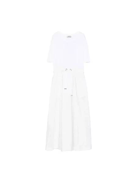 Dzianinowa sukienka Herno biała