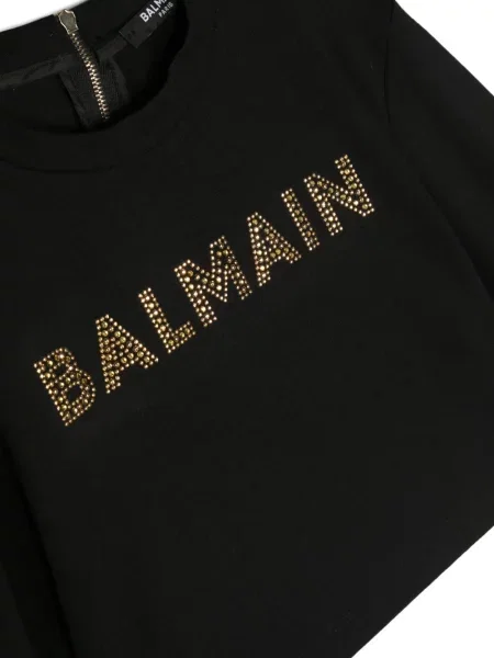 Dětské tričko Balmain černé