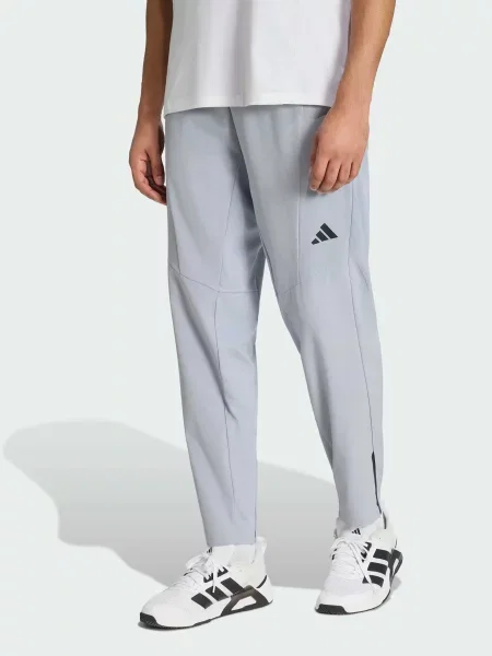Спортивні штани adidas комбінований верх сірий