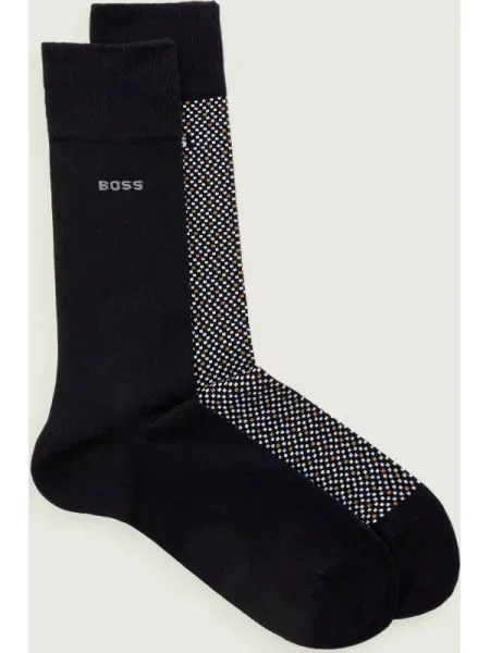 BOSS BLACK Șosete Mini Cube CC negru