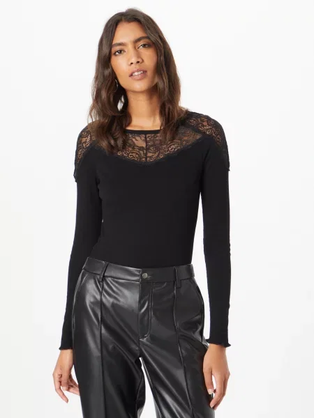 ABOUT YOU Tricou Lillith' negru