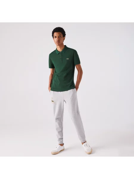Поло Lacoste зеленое