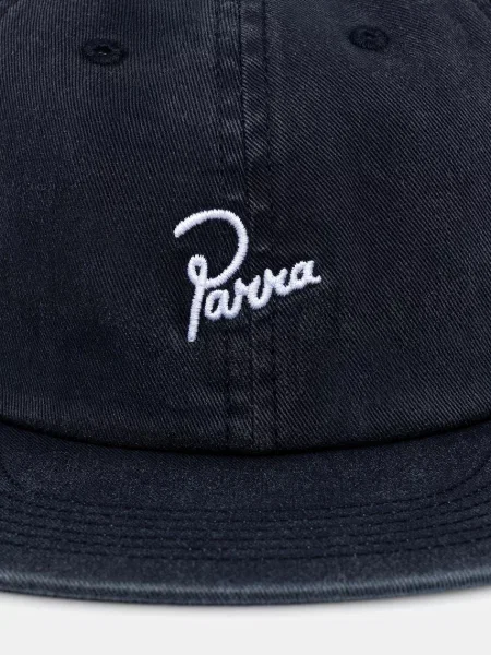 By Parra șapcă Signature 6 panel bleumarin
