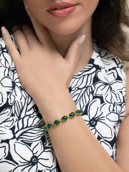 Brăţară Bounkit Jewelry verde