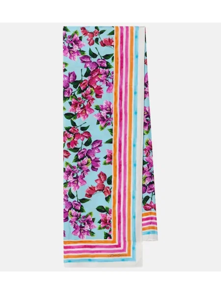 Fular Dolce&gabbana cu model floral