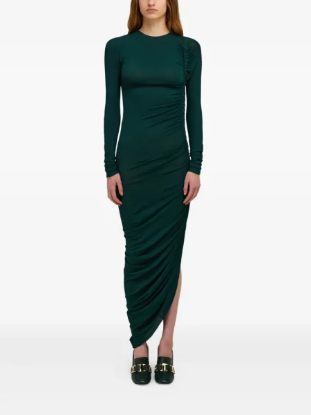 Rochie maxi Ferragamo de costum verde