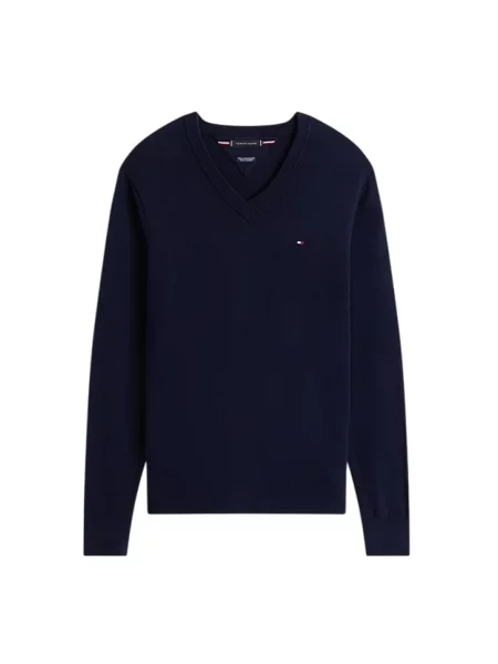Tommy Hilfiger Sweter Granatowy niebieski