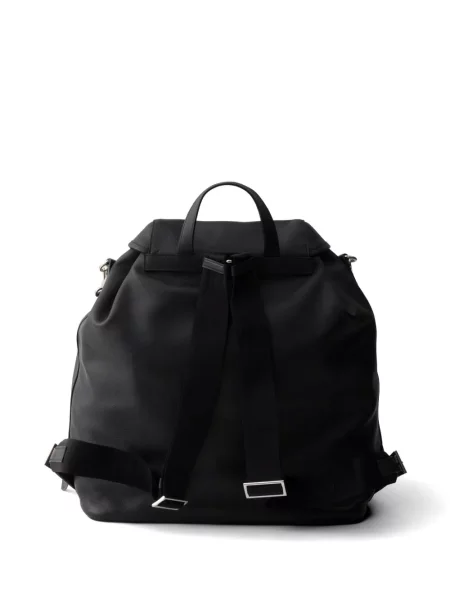 Rucsac Prada din piele negru